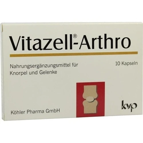 VITAZELL Arthro Kapseln, 10 ST, Köhler Pharma GmbH