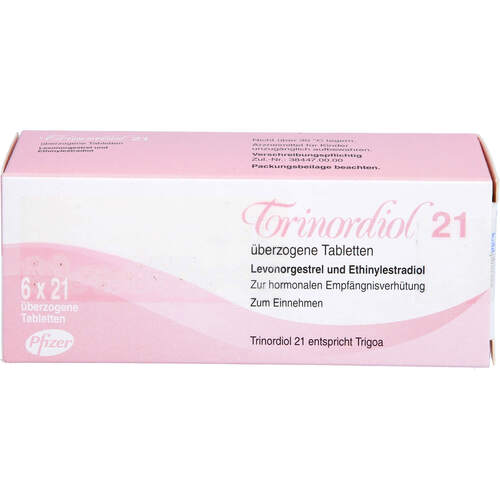 TRINORDIOL 21, 6x21 Stk., kohlpharma GmbH