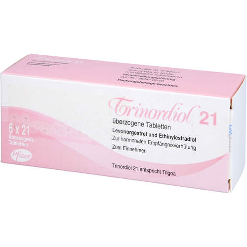 TRINORDIOL 21, 6x21 Stk., kohlpharma GmbH