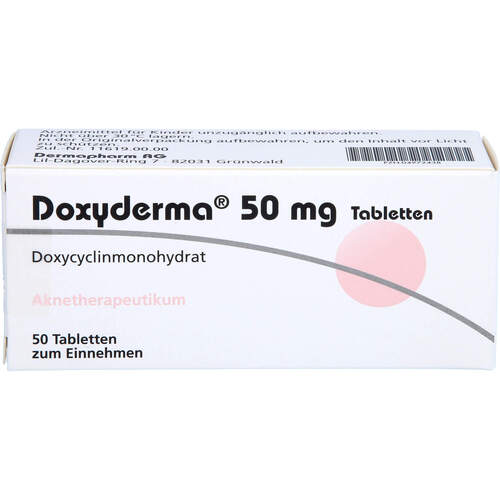 DOXYDERMA 50, 50 ST, Dermapharm AG