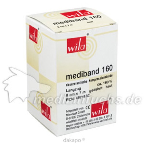MEDIBAND 160 LANGZ 7X8 H, 1 Stk., Fein-Elast Umspinnwerk GmbH