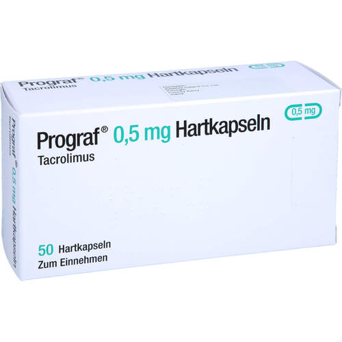 Prograf 0.5mg, 50 Stk., Axicorp Pharma B.V.