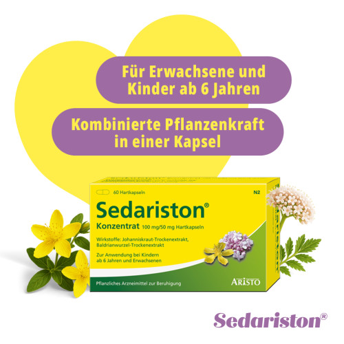 SEDARISTON KONZENTRAT, 60 Stk., Aristo Pharma GmbH