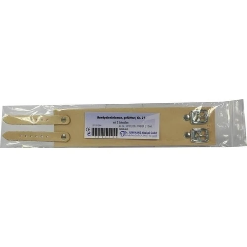 HANDGELENKRIEMEN GR 21 GEFUETTERT, 1 Stk., Dr. Junghans Medical GmbH