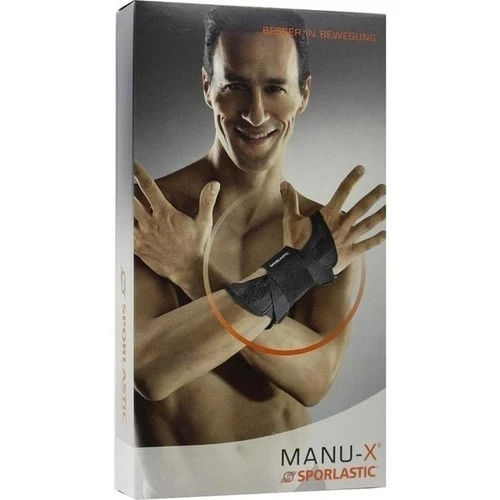 SPORLASTIC MANU-X schwarz 2, 1 Stk., SPORLASTIC GmbH & Co. KG