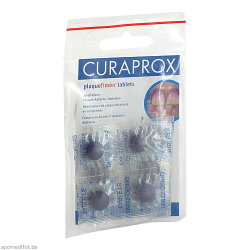 CURAPROX PCA 223 Plaque Färbetabletten, 12 Stk., Curaden Germany GmbH