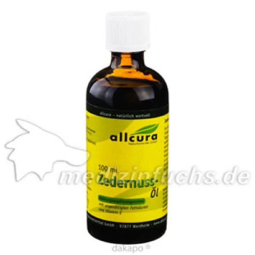 Zedernuss-Öl, 100 ml, Allcura Naturheilmittel GmbH