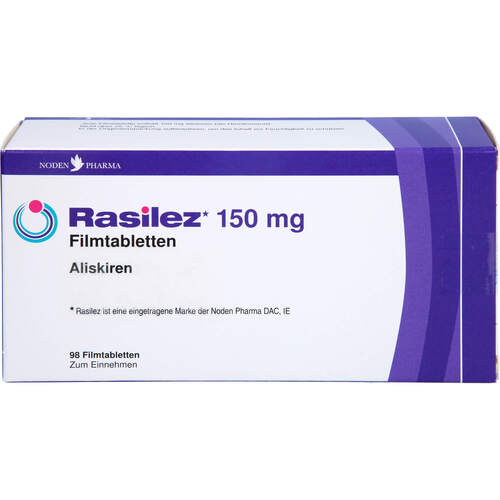 Rasilez 150 mg Filmtabletten, 98 Stk., kohlpharma GmbH
