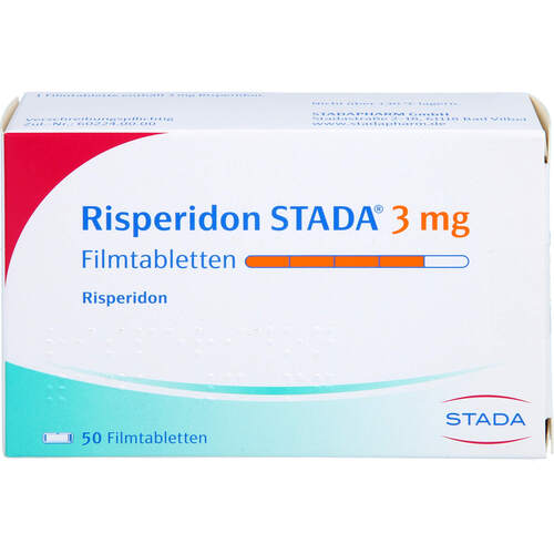 Risperidon STADA 3mg Filmtabletten, 50 Stk., STADAPHARM GmbH