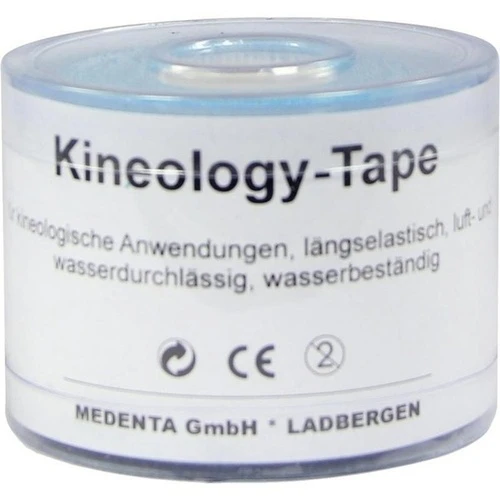 Kineology Tape blau 5mX5cm, 1 Stk., Medenta GmbH