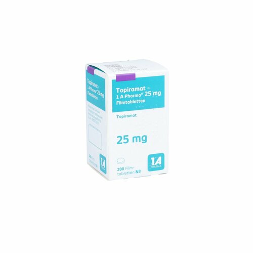 Topiramat-1 A Pharma 25mg Filmtabletten, 200 ST, 1 A Pharma GmbH