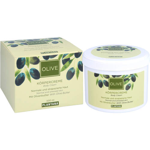 Plantana Olive-Butter Körper-Creme, 500 ML, Hager Pharma GmbH