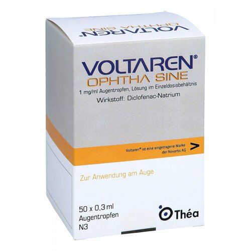 Voltaren Ophtha sine EDP, 50X0.3 ML, Emra-Med Arzneimittel GmbH