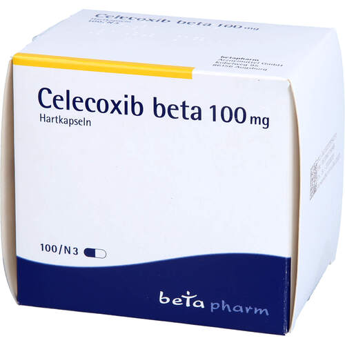 Celecoxib beta 100 mg Hartkapseln, 100 Stk., betapharm Arzneimittel GmbH