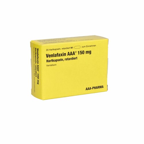 Venlafaxin AAA 150mg Hartkapseln retardiert, 20 Stk., Aaa - Pharma GmbH