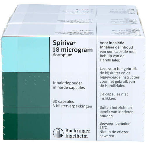 Spiriva 18ug Kapseln Nachfüllpack, 90 ST, CC Pharma GmbH