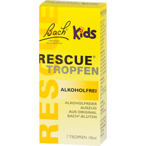 BACH ORIGINAL Rescue Kids Tropfen, 10 ml, Nelsons GmbH