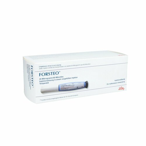 Forsteo Injektionslsg.i.e.vorgef.Injektor, 3 Stk., kohlpharma GmbH