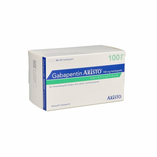 Gabapentin Aristo 100 mg Hartkapseln, 200 Stk., Aristo Pharma GmbH