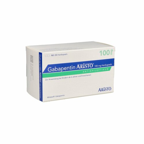 Gabapentin Aristo 100 mg Hartkapseln, 200 ST, Aristo Pharma GmbH