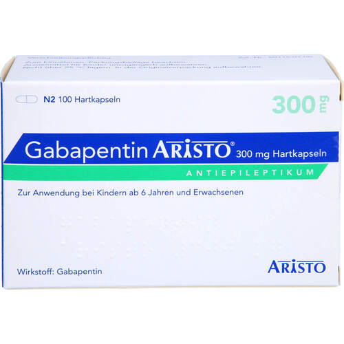 Gabapentin Aristo 300 mg Hartkapseln, 100 ST, Aristo Pharma GmbH