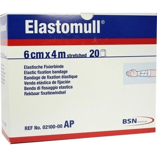 Elastomull 4mx6cm 2100 elast. Fixierb., 20 Stk., Bios Medical Services GmbH