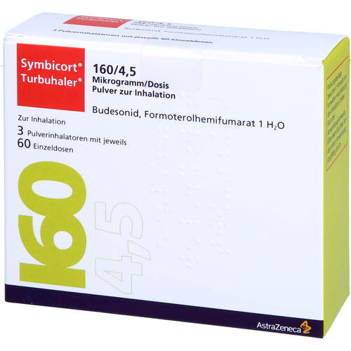 Symbicort Turbuh. 160/4.5ug 60 ED, 3 Stk., Orifarm GmbH
