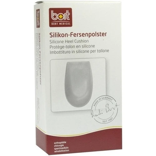 BORT Silikon-Fersenpolster medium, 2 ST, Bort GmbH