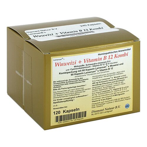 WUWEIZI+Vitamin B12 Kombi Kapseln, 240 Stk., Diamant Natuur B.V.