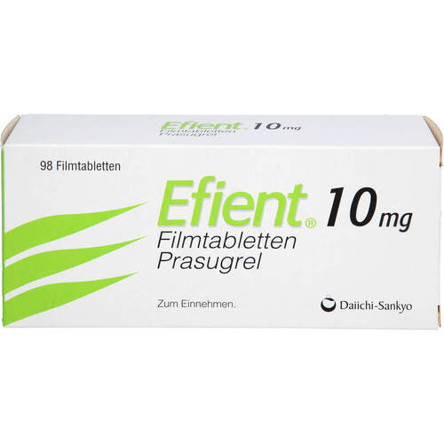 EFIENT 10mg Filmtabletten, 98 Stk., Docpharm GmbH