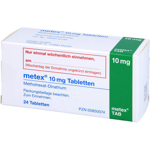 metex TAB 10mg, 24 ST, Medac GmbH