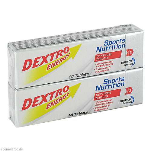 DEXTRO ENERGY Dextrose Tabletten Sports Formula, 2X47 g, Kyberg Pharma Vertriebs GmbH