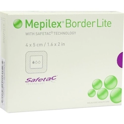 Mepilex Border Lite Verband 4x5cm steril, 10 Stk., Bios Medical Services GmbH