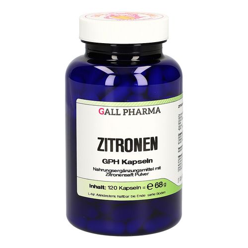 Zitronen GPH Kapseln, 120 Stk., Hecht-Pharma GmbH