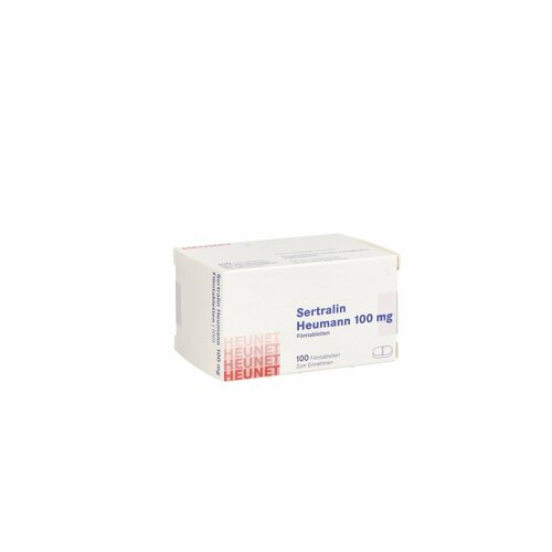 SERTRALIN HEUMANN 100MG FILMTABLETTEN Heunet, 100 Stk., Heunet Pharma GmbH
