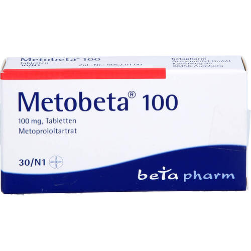 Metobeta 100, 30 ST, betapharm Arzneimittel GmbH