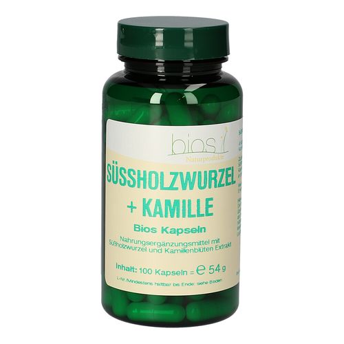 Süssholzwurzel+Kamille Bios Kapseln, 100 Stk., Bios Medical Services