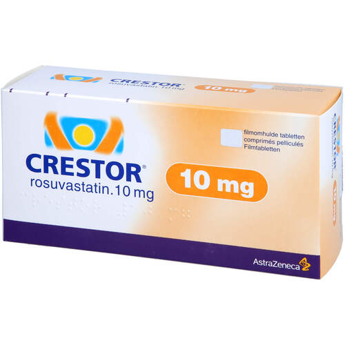 CRESTOR 10mg Filmtabletten, 100 ST, Aca Müller/Adag Pharma AG