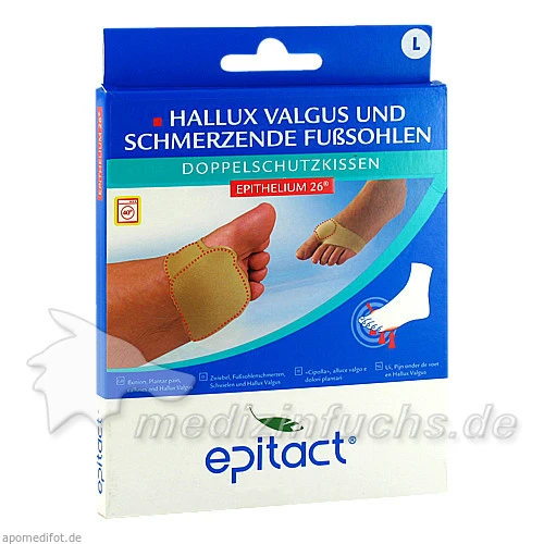 EPITACT Doppelschutzkissen Gr.L, 2 Stk., RUSSKA LUDWIG BERTRAM GMBH