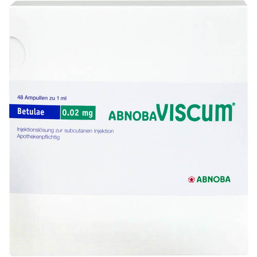 ABNOBAVISCUM BETULAE 0.02MG, 48 ST, Abnoba GmbH