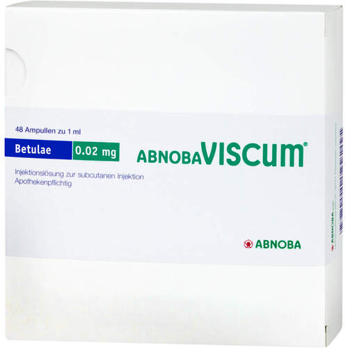 ABNOBAVISCUM BETULAE 0.02MG, 48 Stk., Abnoba GmbH
