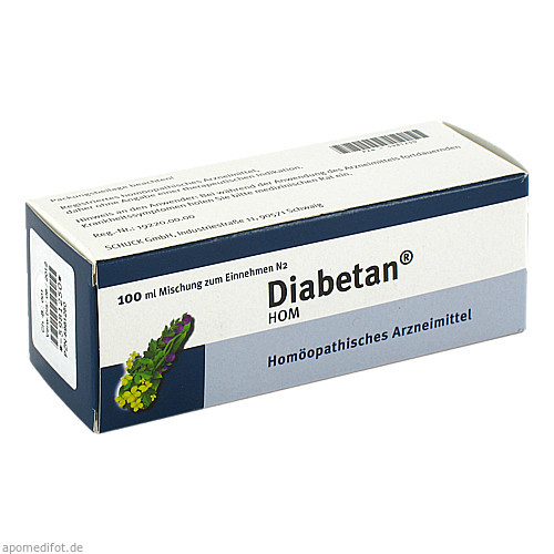 DIABETAN HOM Tropfen, 100 ml, SCHUCK GmbH Arzneimittelfabrik