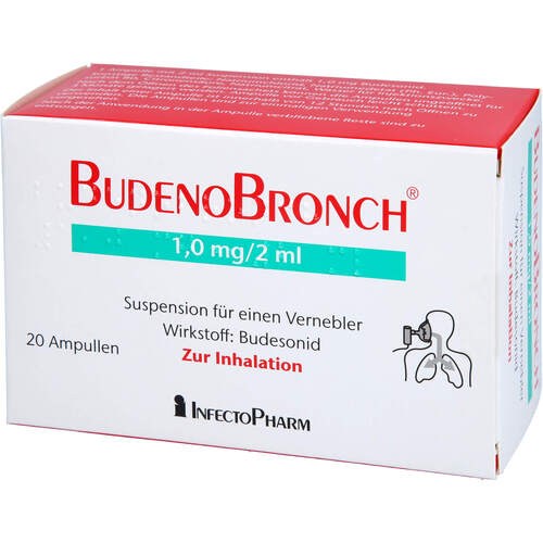 Budenobronch 1.0mg/2ml, 20X2 ML, Infectopharm Arzn.U.Consilium GmbH