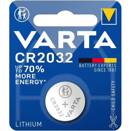Varta Lithium Knopfzelle CR2032, 1 Stk., Batterien-Spezialgro&szlig;handlung G. Lenz Inh.: Michael Manthe E.K.