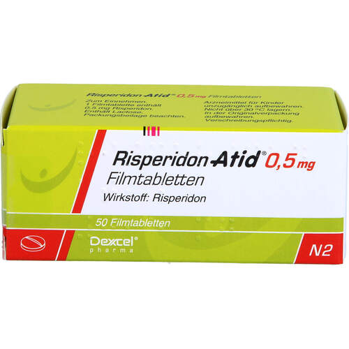 Risperidon Atid 0.5mg, 50 ST, Dexcel Pharma GmbH