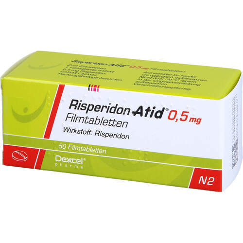 Risperidon Atid 0.5mg, 50 Stk., Dexcel Pharma GmbH