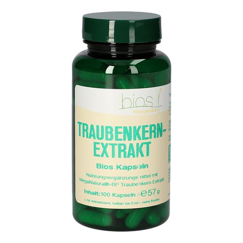 Traubenkernextrakt Bios Kapseln, 100 Stk., Bios Medical Services