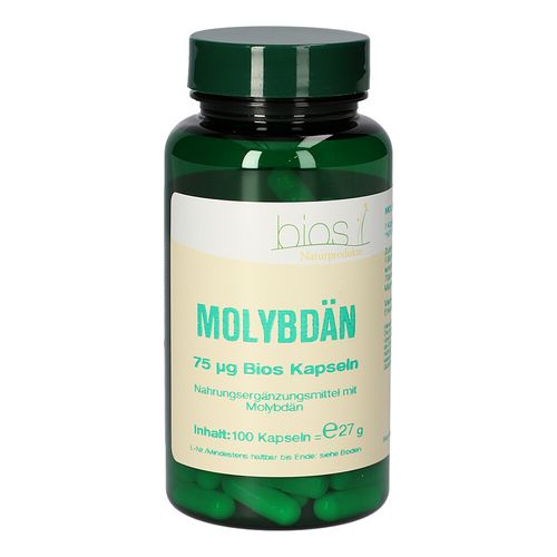 Molybdän 75ug Bios Kapseln, 100 Stk., Bios Medical Services Molybdän 75ug Bios Kapseln, 100 Stk., Bios Medical Services