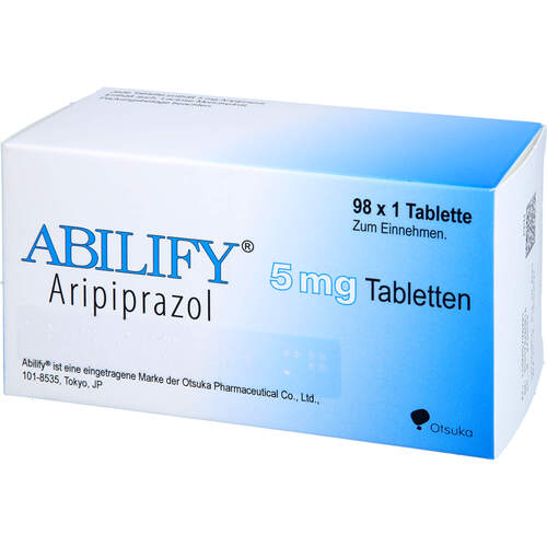 ABILIFY 5 mg Tabletten, 98 Stk., Aca Müller/Adag Pharma AG