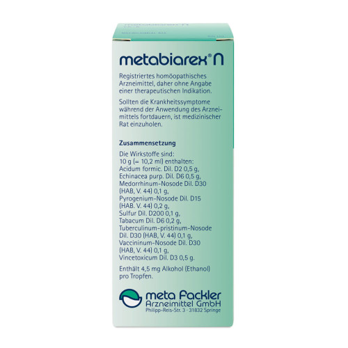 METABIAREX N, 50 ml, Meta Fackler Arzneimittel GmbH